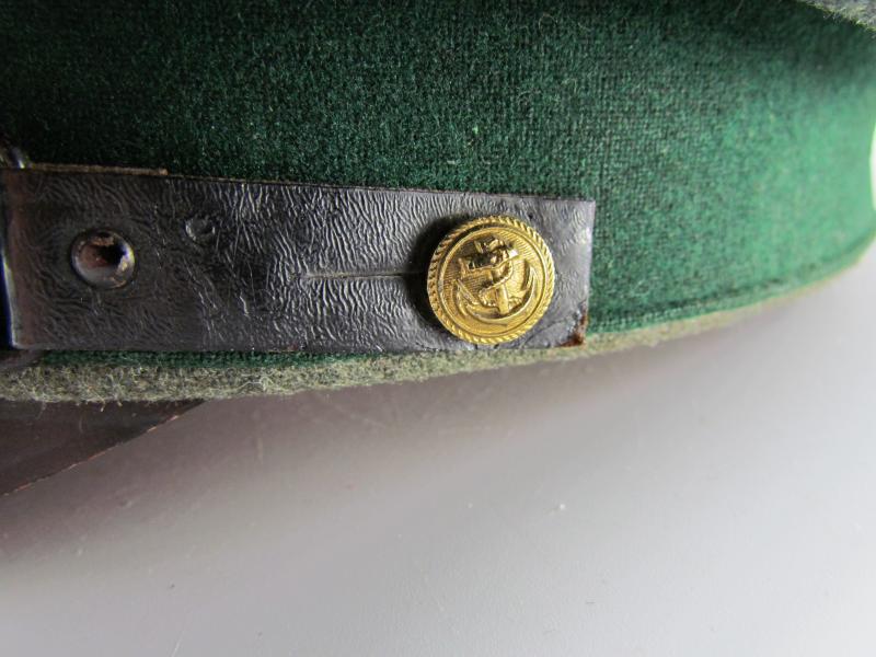 Kriegsmarine Coastal Artillery EM/NCO's Visor Cap