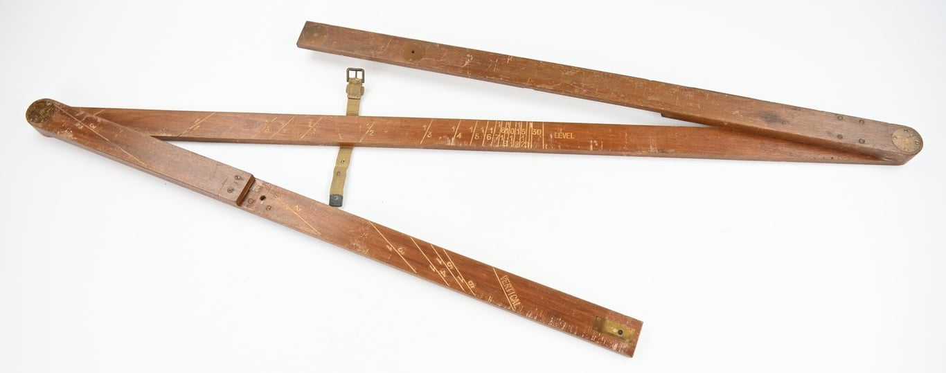 British WW2 Engineering Measurement stick