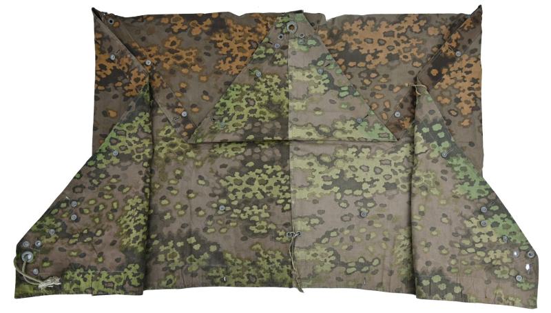German Waffen-SS Oakleaf Shelter Quarter