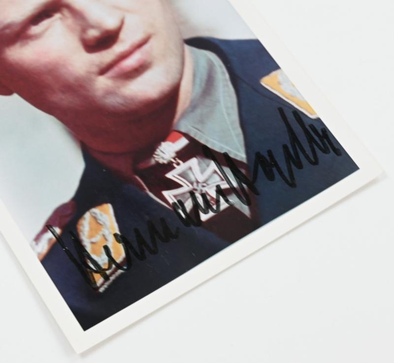 Signature of Luftwaffe KC-OLC&S Recipient 'Hermann Hogebach