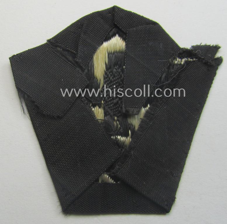 Polizei- (ie. 'SS-Polizei') cap-eagle (ie. 'Adler für Schiffchen o. Einheitsfeldmütze') being a clearly used- and/or cap-removed example