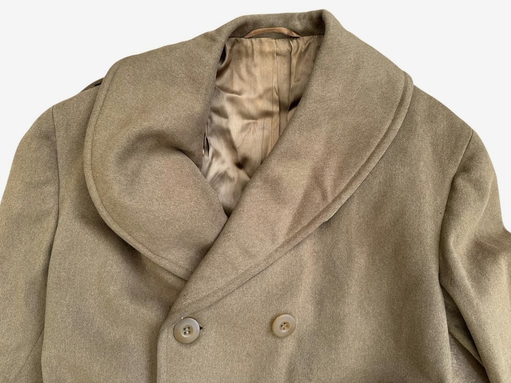 U.S. WWII Army Short Overcoat (Mackinaw Type) – Dated 1942