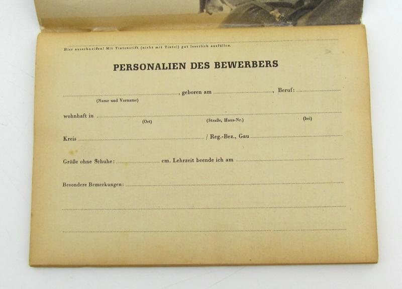 'Dich ruft die SS' Recruitment Booklet