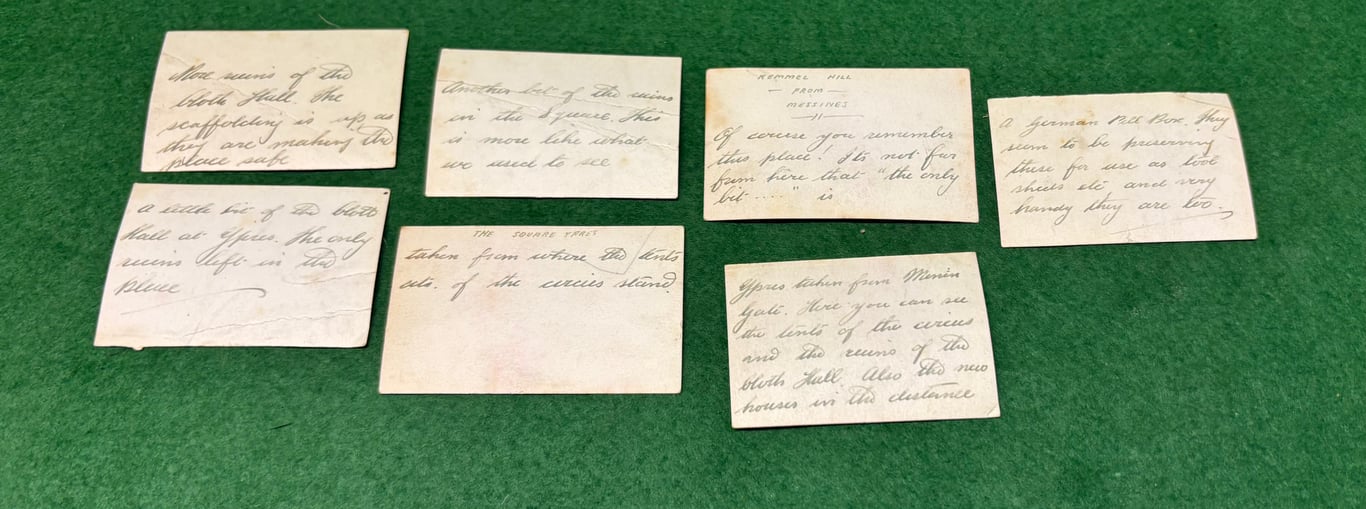 WW1 Group to S4/043907 CQMS T H Dawson ASC