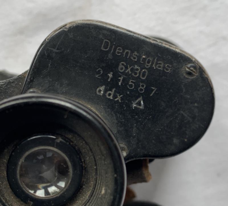 Wehrmacht Binoculars 'Dienstglas' 6x30 -DDX-