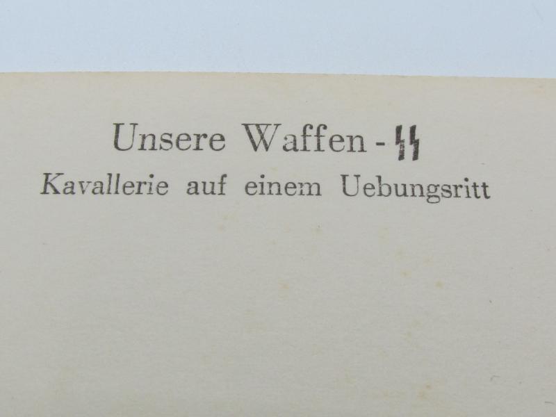 Postcard : Unsere Waffen-SS