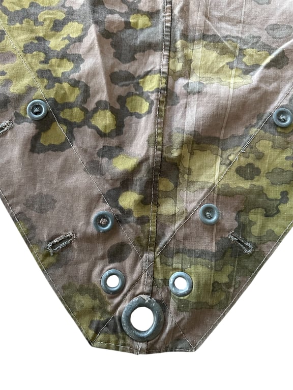 WWII German Waffen SS Zeltbahn Oak Leaf pattern