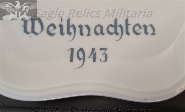 Luftwaffe “Blind Flying School”  Christmas Plate 1943