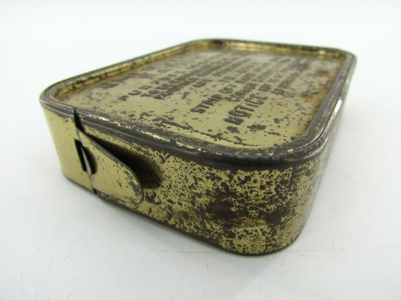 British WWII Emergency Ration Tin Can ( Full )