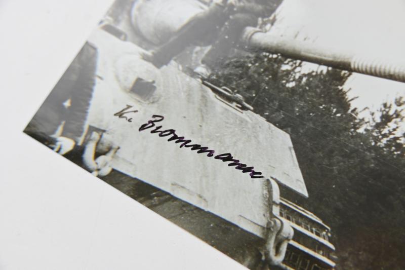 Signature of Waffen-SS Member 'Karl Brommann'