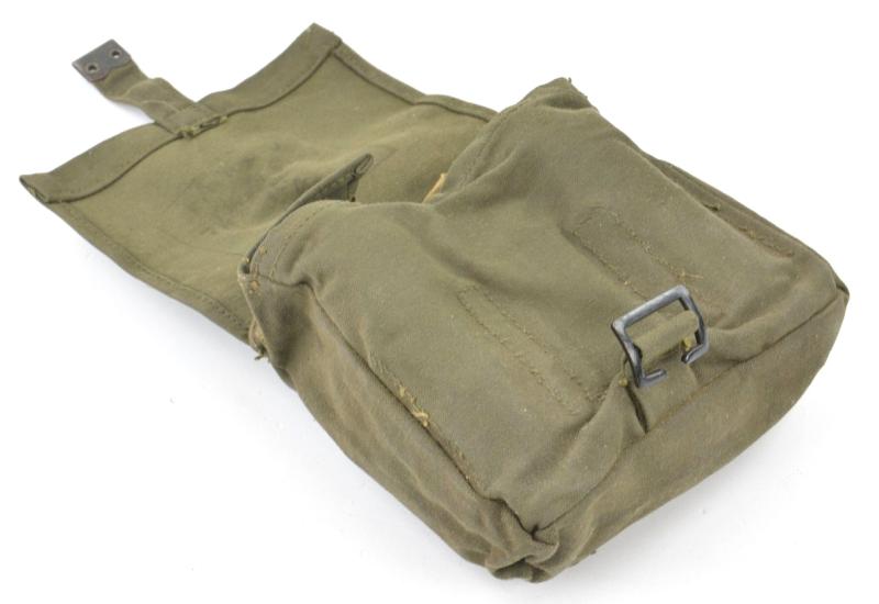 British WW2 Folding saw in pouch 1944