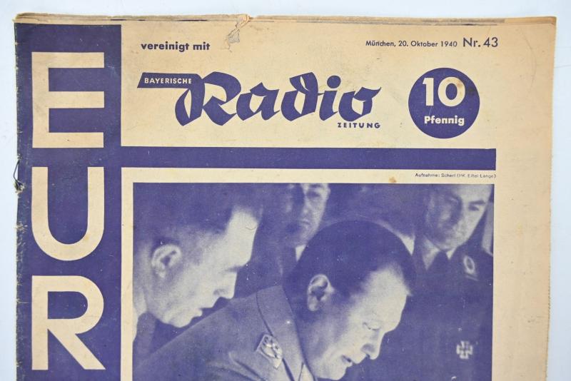 German Third Reich Magazine 'Radio Europa'