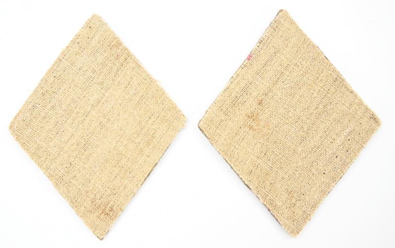 German Organisation Todt Rank Collar tabs