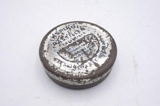German tin can of "Inspirol Pastillen"