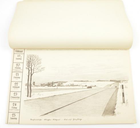 German Reichsautobahn Kalender 1939
