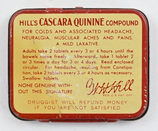 US WW2 Era Package of Cascara tablets