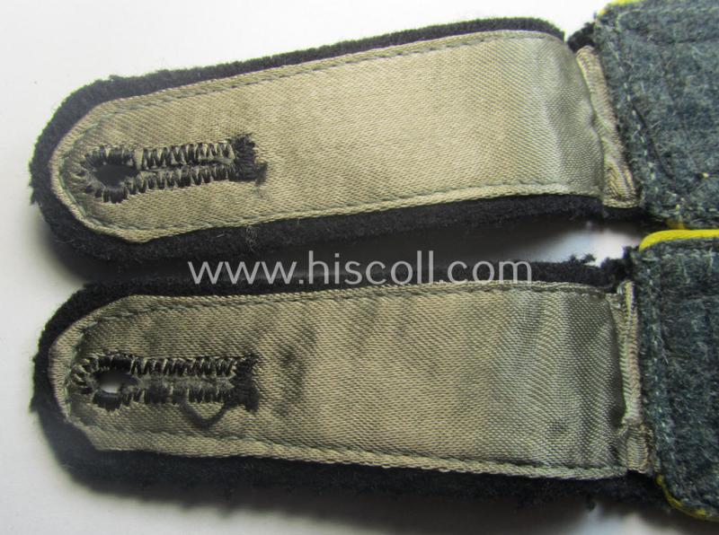 Waffen-SS NCO-type shoulderstraps: 'SS-Oberscharführer' who served within the: 'Waffen-SS Nachrichten-Trpn.'