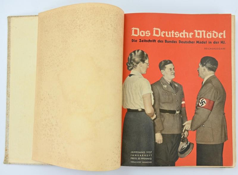 German Magazine Book 'Das Deutsche Mädel' 1937