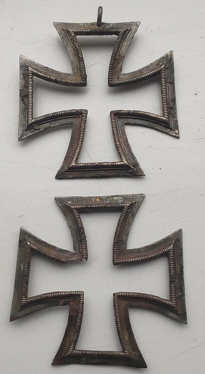 WWII Iron cross 1st and 2nd class parts