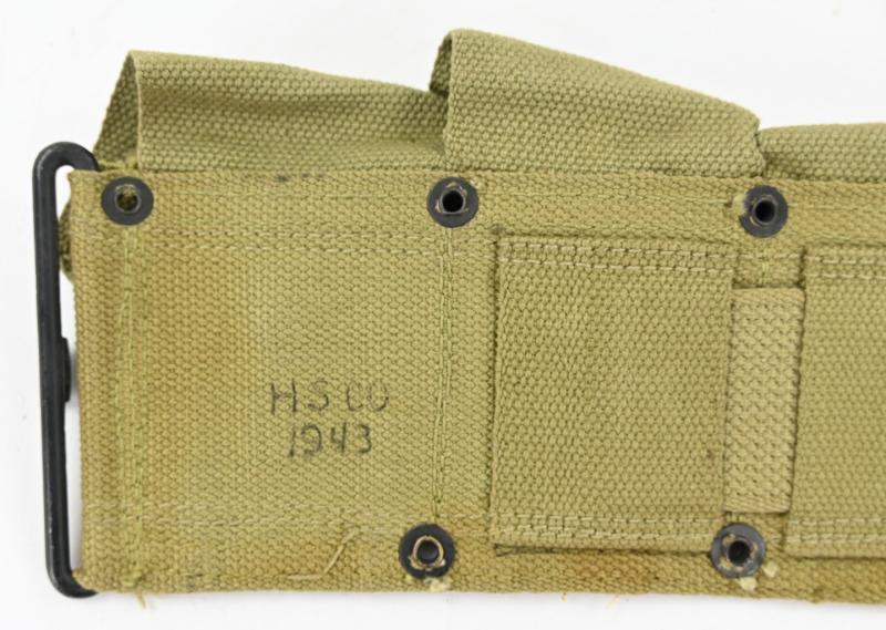 US WW2 M1 Garand Ammo Belt 1943