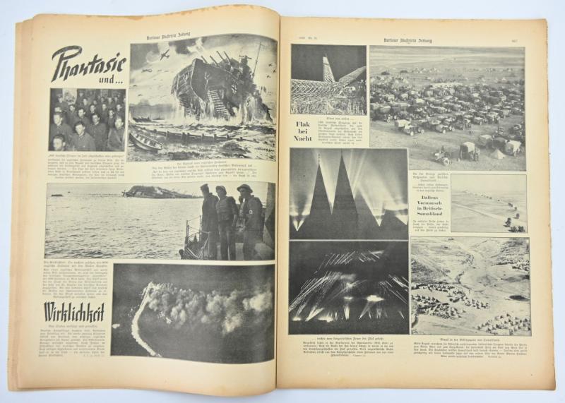 German Berliner Illustrierte Zeitung Newspaper August 1940