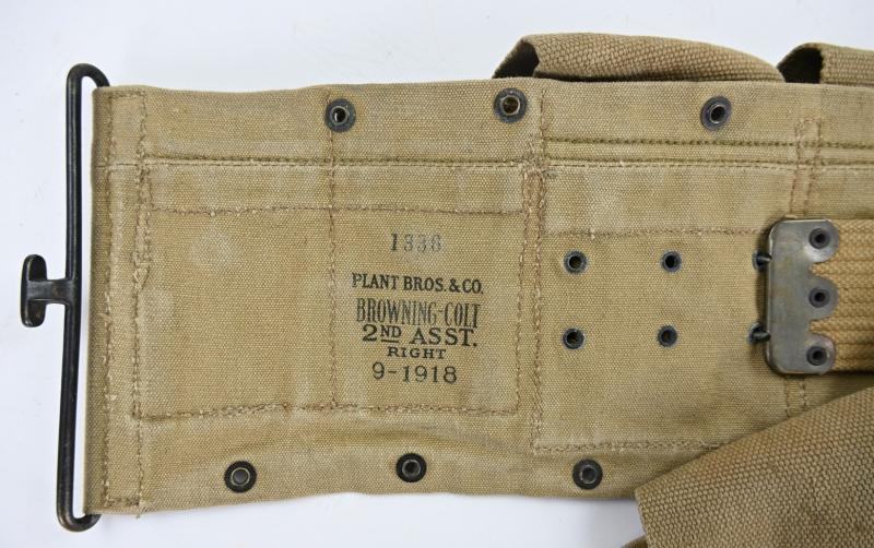 US WW1 BAR Assitent Belt (Browning Automatic Rifle)