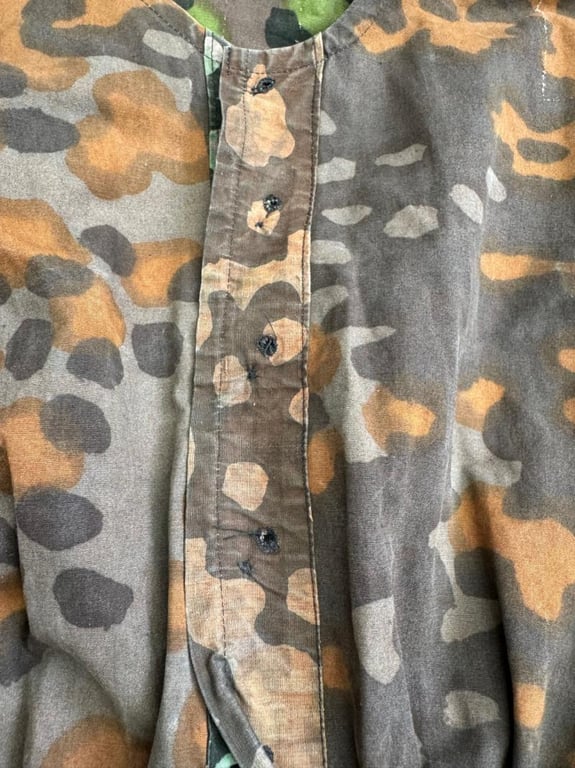 Waffen SS M42 Planetree 1/2 smock, field modified!