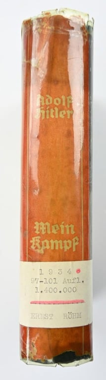 German Adolf Hitler Mein Kampf Book 1934 / Ernst Röhm