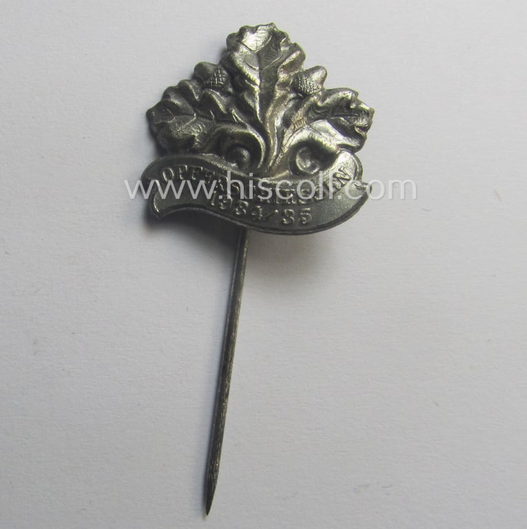 WHW- (ie. 'Winterhilfswerke'- ie. 'Opferschiessen'-) related commemorative lapel-pin entitled: 'Opferschiessen - 1934-35'