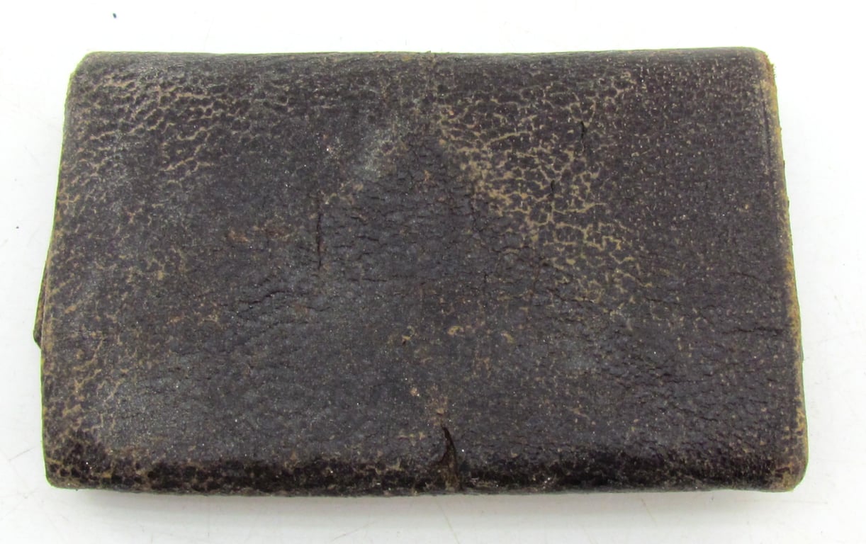 Wehrmacht Soldier Wallet with Panzerjäger cypher and 2x rank pips