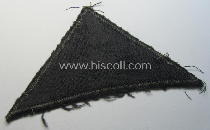 Attractive, German Red Cross (ie. 'Deutsches Rotes Kreuz' or 'DRK') greyish-coloured- and/or (typically) triangular-shaped arm-eagle entitled: 'Wittgenstein 1' as was executed in the neat 'BeVo'-weave pattern