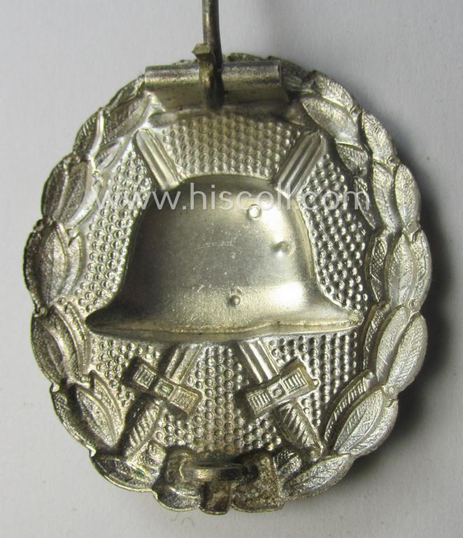 Hardly used, WWI-pattern, 'Buntmetall'-based: 'Verwundeten Abzeichen in Silber'