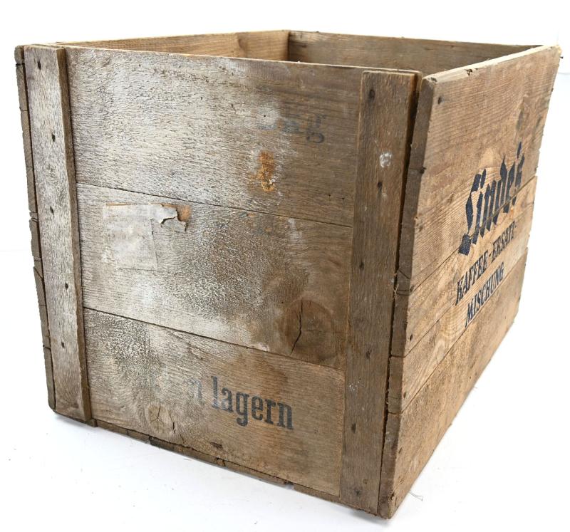 German Third Reich Era Linde's Coffee Box