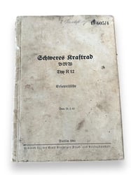 BMW R12 Spare parts list