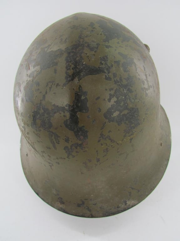 Bulgarian WW2 M36 helmet in original paint