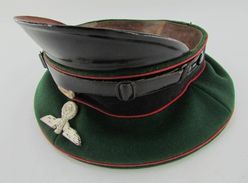 Third Reich Prison Officials Visor Cap