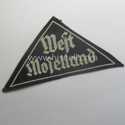 'HJ' ('Hitlerjugend') ie. 'BDM' ('Bund Deutscher Mädel'-) district-triangle...