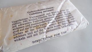 Field Dressing - Red Cross / POW Issue...