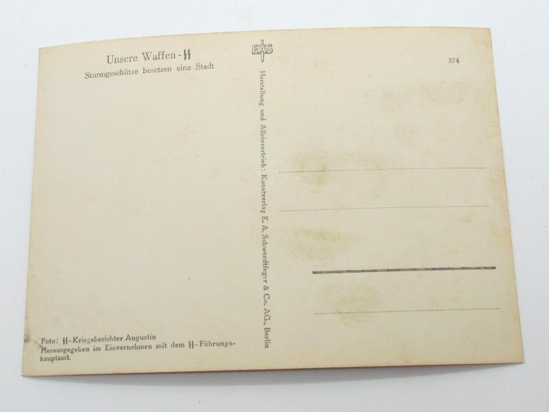 Postcard : Unsere Waffen-SS
