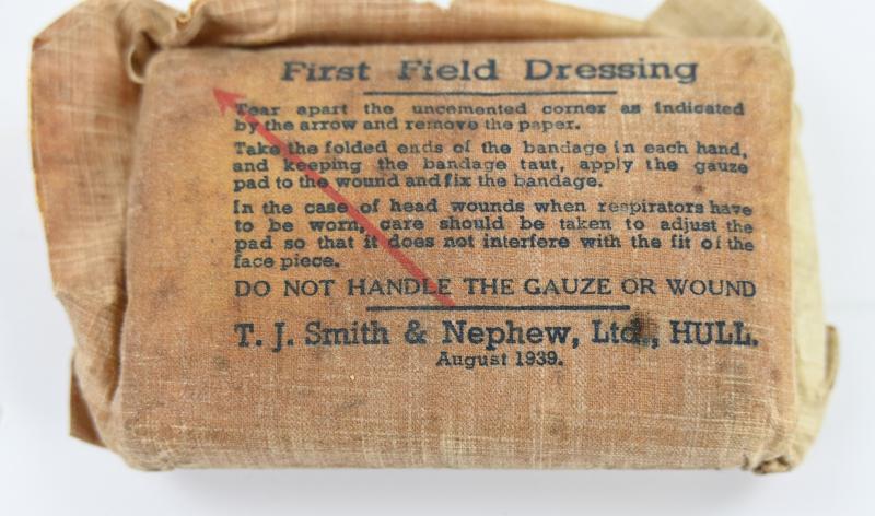 British WW2 First Field Dressing 1939