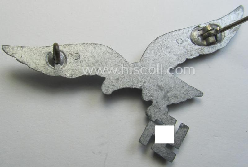 WH (LW) zinc- (ie. 'Feinzink'-) based: 'Brustadler für Sommerrock'