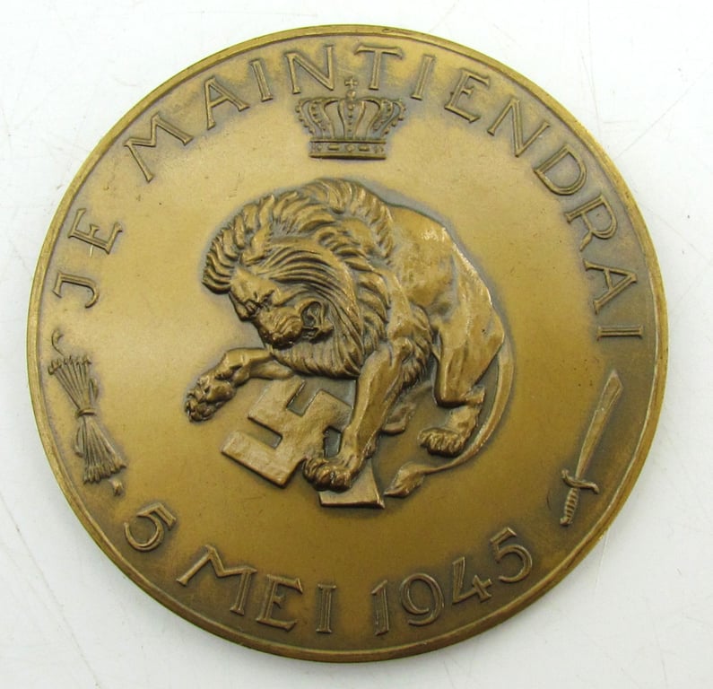 Commemorative Table Medal For Liberation From German Occupation