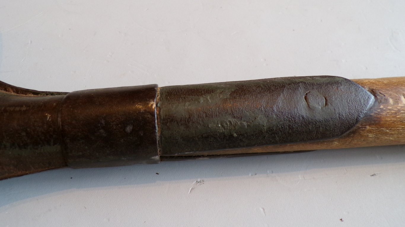Luftwaffe "76 L.F." Unit-Marked Field Shovel