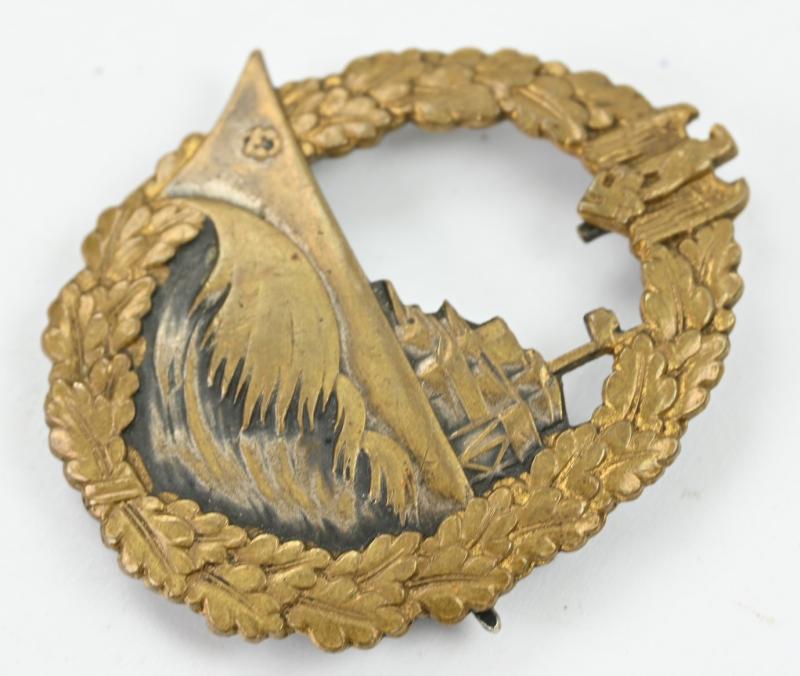 German KM Destroyer War Badge