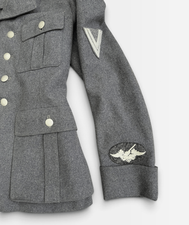 Luftwaffe Flakartillerie Obergefreiter 4-Taschenrock – L.B.A. (S) 39