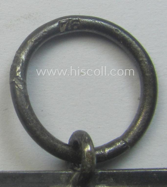 Hardly- ie. simply never used: 'Eisernes Kreuz II. Klasse' being a clearly maker- (ie. '76'-) marked example by: 'Ernst L. Müller'