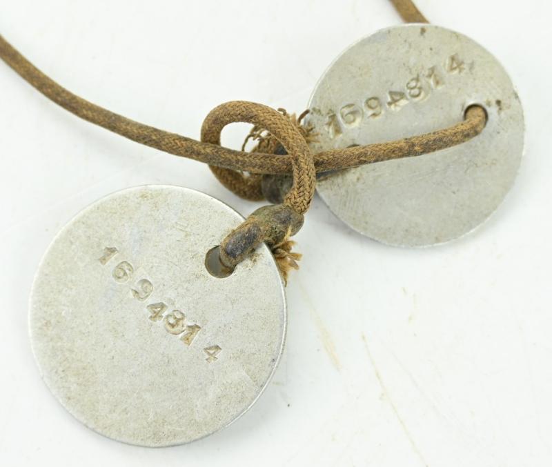 US WW1 Dog-tag Set 'Charles O. Gendron'