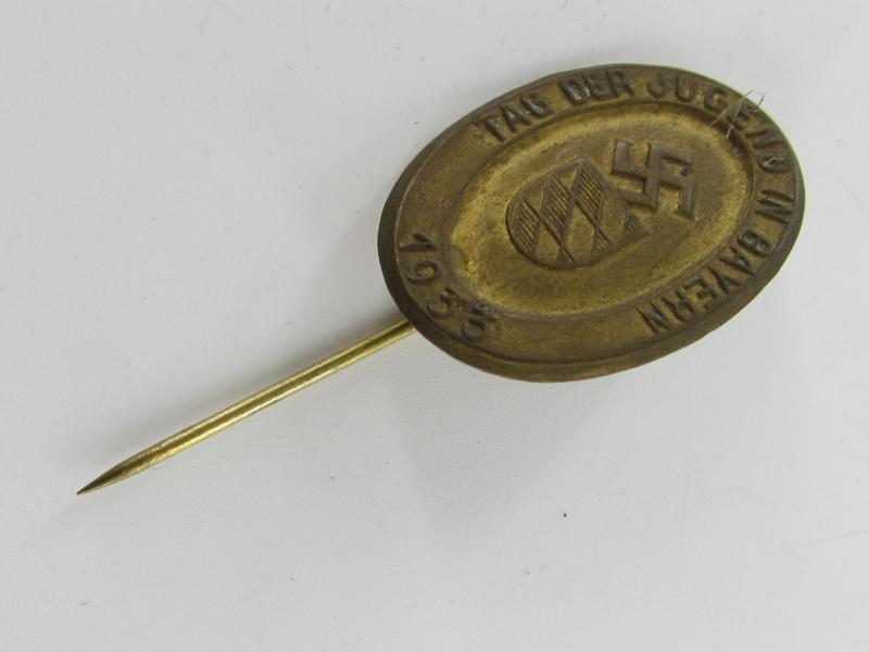 Tag Der Jugend Bayern 1933, Tinnie Stick Pin.
