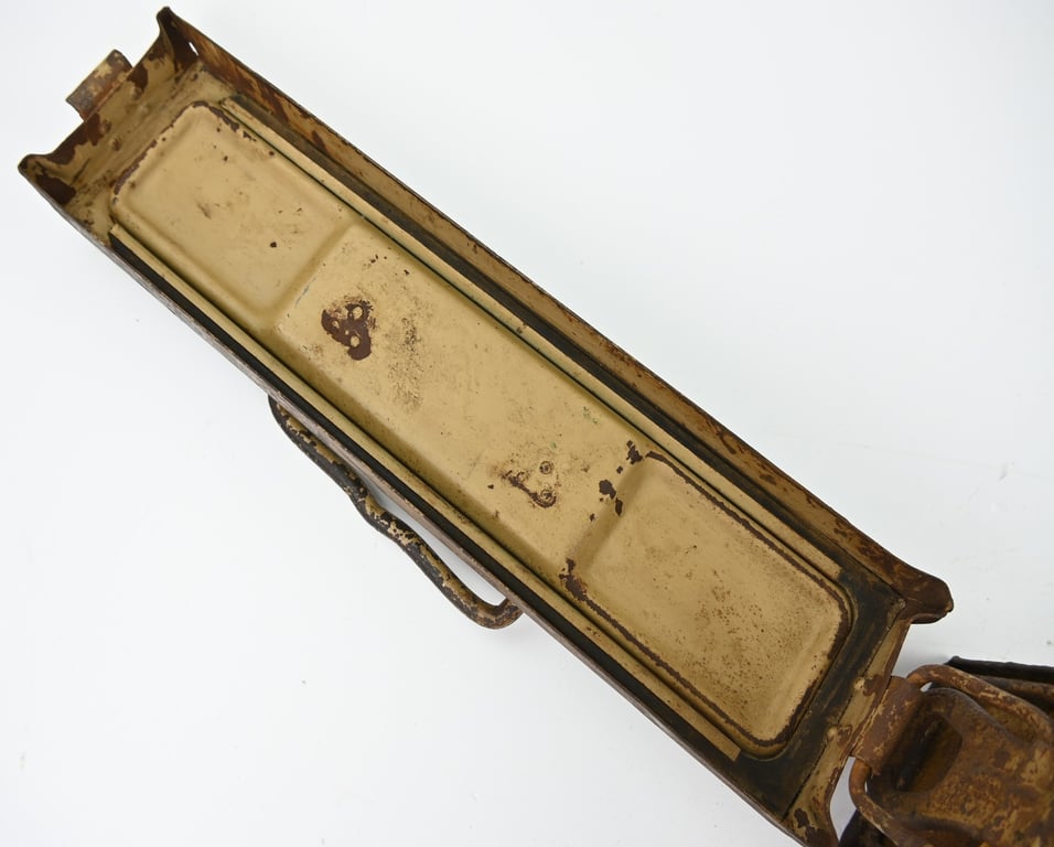 German WH MG 34/42 Camouflaged Ammo Box