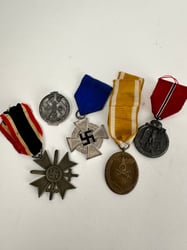 WW2 German Medals grouping 5 pices